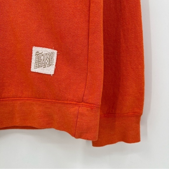 The Original Retro Brand Mines Sweatshirt in Orange Size M - Picture 4 of 8